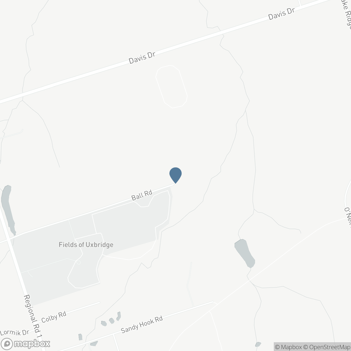 752 BALL ROAD, Uxbridge, Ontario L9P 1R2